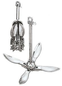 Ancora a ombrello inox 4 kg 