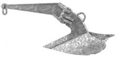 Ancora CQR acciaio galvanizzato 11 kg 