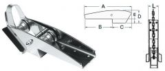Musone inox per ancore fino a 20 kg