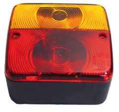 Fanale posteriore DX 3 funzioni 2 lampadine 
