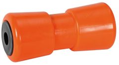 Rullo centrale arancio 185 mm Ø foro 21 mm 