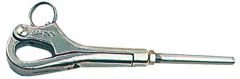 Moschettone inox pellicano 4 x 8 mm 