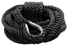Cima ormeggio nera 20mm x 8m 