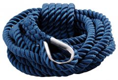 Cima ormeggio blu 24 mm x 15 m 