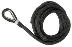 Cima ormeggio impiombata 16 mm x 11 m nera 