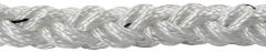 Treccia Square Line 18 mm bianca 