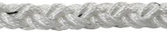 Treccia Square Line 24 mm bianca 