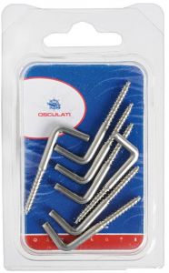 Rampini inox vite 47 x 4 mm (blister 5 pz)
