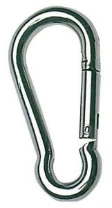 Moschettone inox 11 mm 
