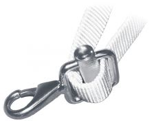 Moschettone inox con fibbia 25 mm 