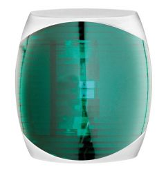 Fanale di via Sphera II verde corpo ABS bianco 