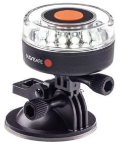 Lampada Navisafe 360° bianca supporto a ventosa 