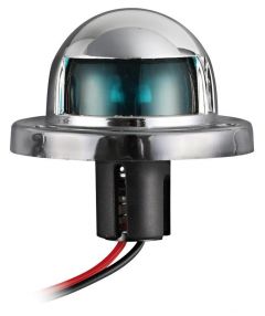 Fanalino ABS cromato verde 112° 