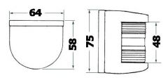 Lampadina siluro 12 V 10 W 