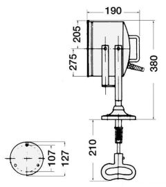 Bulbo di ricambio 24 V 