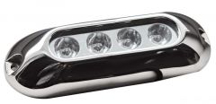 Faro subacqueo 4 LED blu 