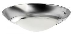 Plafoniera inox 5" lucidata a specchio