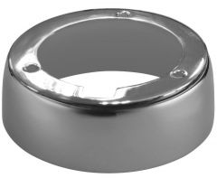 Base per faretti Atria in inox lucido 