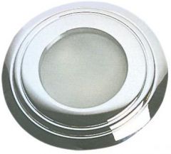 Faro ottone cromato Sextans R 12/2 4V 20 W 