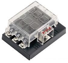 Box per 6 fusibili lamellari 