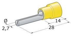 Spinotto giunzione maschio 2,5-6 mm² 