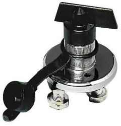 Staccabatteria in policarbonato nero 