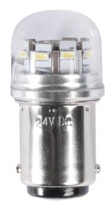 Lampadina LED zoccolo BA15D da 1,2 W
