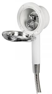 Box doccia Classic Evo cromato tubo inox 4 m a parete