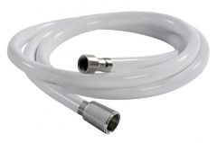 Tubo doccia PVC bianco 4 m 