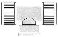 Raccordo a T 1/2" Hydrofix 