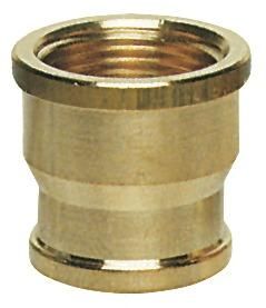 Manicotto ottone femmina/femmina 3/4" x 1" 
