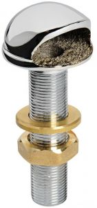 Ombrinale ottone nichelato 2" 