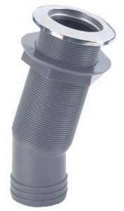 Scarico testa inox 15° 50 mm x 2" 1/4 