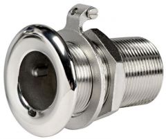 Scarico a mare inox lucido 2" 