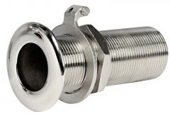 Scarico a mare inox 1" x 107 mm 