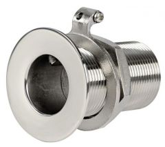 Scarico a mare acciaio inox 1 1/4" x 39 mm 