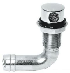 Sfiato inox 90° 19 mm 