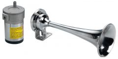 Tromba cromata 2 corni 24 V 