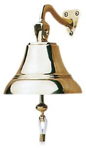 Brass ship's bell 175 mm