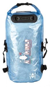 Zaino Amphibious Kikker azzurro trasparente 