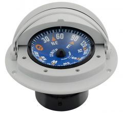 Bussola Riviera 3" con coperchio blu/grigia 