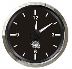 Orologio al quarzo nero/lucida 