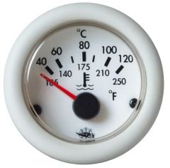 Guardian temperature gauge oil 40-150° white 12 V