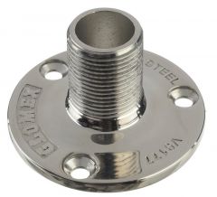 Base tonda inox Glomex 98 mm 