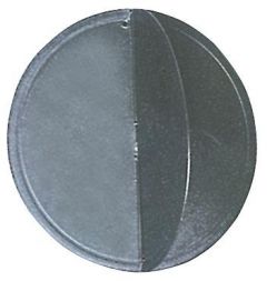 Pallone in policarbonato nero di segnalazione 