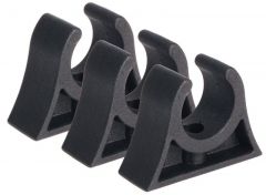 Clip nera per tubi 37/40 mm 