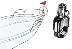 Supporto per asta 20 mm 