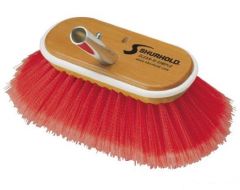 Spazzolone 6" fibre morbide e medie rosse 