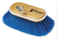 Spazzolone 6" fibre morbide blu 