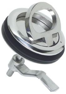Alzapagliolo inox senza serratura diametro 90 mm